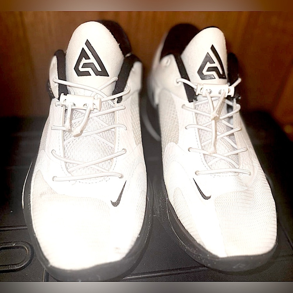 Black & White Nike Freak Sports Shoes | Size 5.5 | 
Released in 2022 | $100
